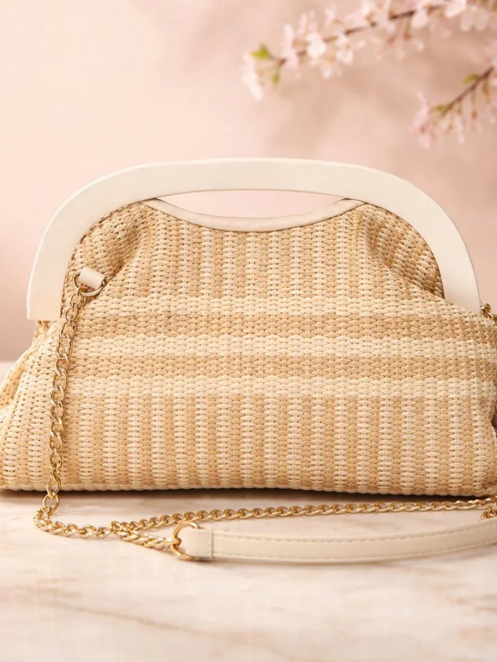 Solanna Handbag | Woven Handbag | Beach Handbag